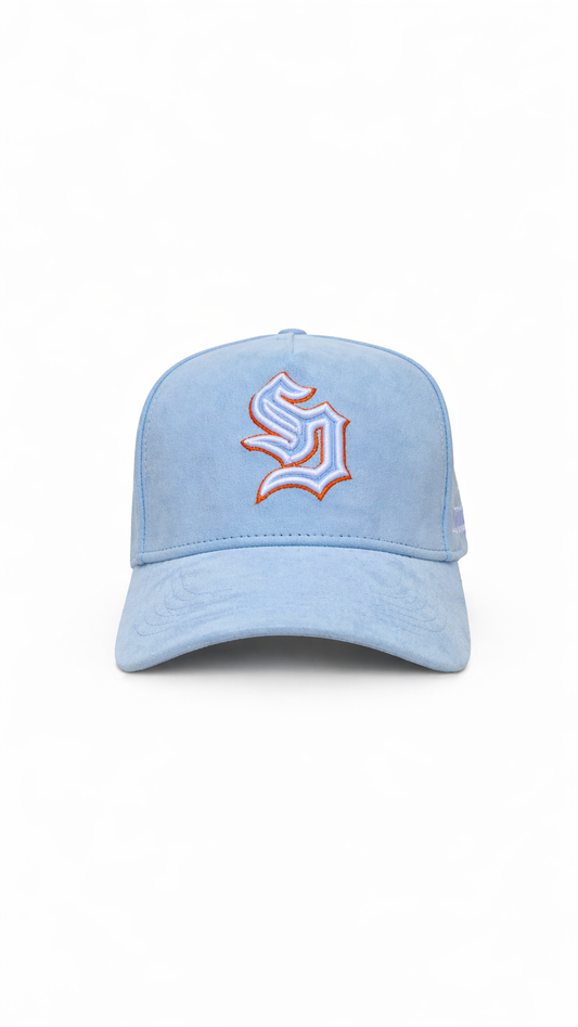 (4 pack) San Diego Suede SnapBack